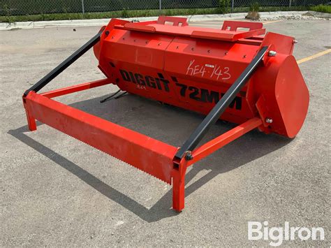 diggit skid steer mulcher|NEW Diggit 72MM Hydraulic Drum Mulcher Attachment to Fit .